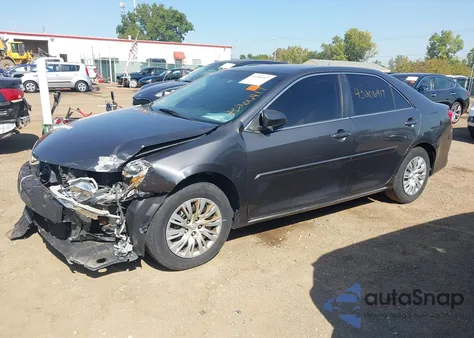 2013 Toyota Camry Le из США, поврежденный, VIN 4T4BF1FK0DR317105